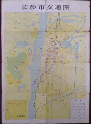 改革开放40年|老地图见证长沙楼市变迁