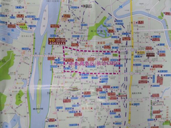 改革开放40年|老地图见证长沙楼市变迁