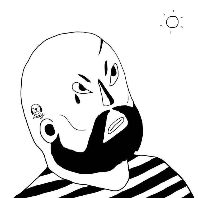 黑白里多变的画法 略带恶趣味的幽默