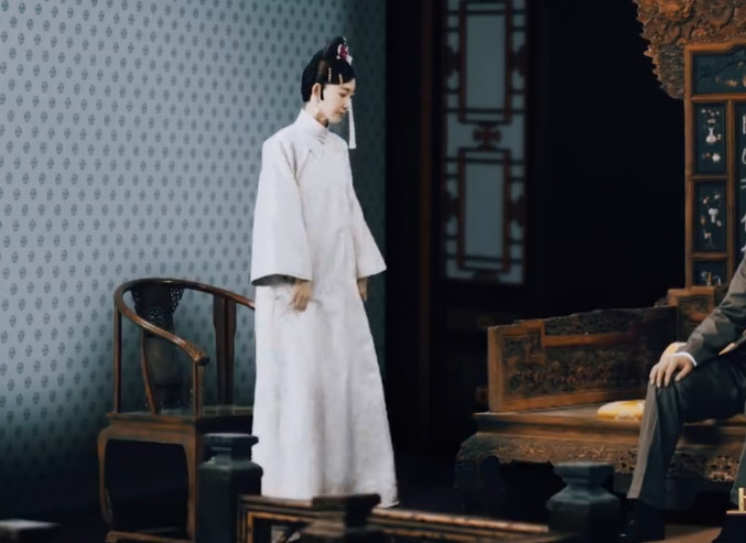 被王丽坤美到了,《上新了·故宫》里穿古装温