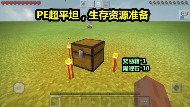 我的世界 Pe超平坦7大生存玩法 萌新 没村庄 看你怎么玩