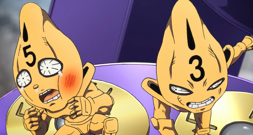 今天播出的黄金之风,米4达的替身出场,性感手枪的能力也很有意思,依存