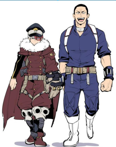 《我的英雄学院》:轰焦冻vs夜岚图片合集