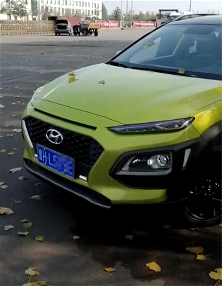 "橄榄绿"昂希诺现济宁,轮毂被车主喷黑!网友:差点不认识