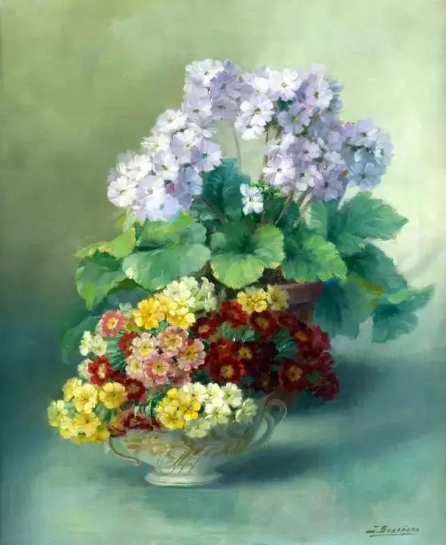 油画|这么美的油画花卉，真的惊艳到我了！