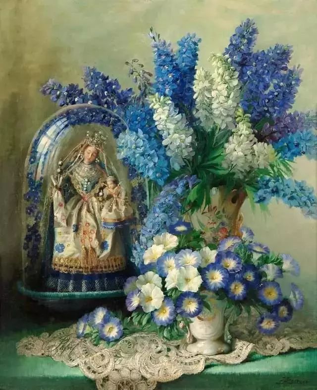 油画|这么美的油画花卉，真的惊艳到我了！