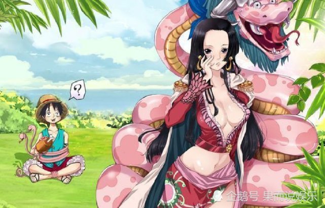 海贼王当女帝脱下上衣有谁注意路飞的眼神网友羡慕咬手指