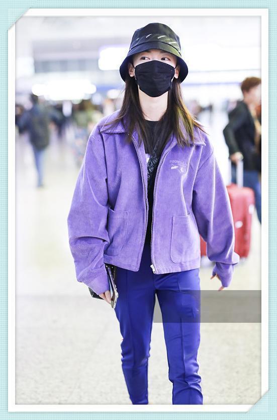 本以为吴谨言"紫配蓝"够辣眼了,看到孟美岐"紫配白"我沉默了