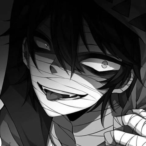 暗黑系男生动漫头像,黑暗又病娇,并不羡慕阳