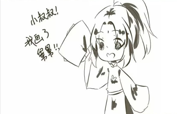 魔道祖師:金凌是天才小畫家,把江澄畫成醜八怪,瑤妹成大美女!