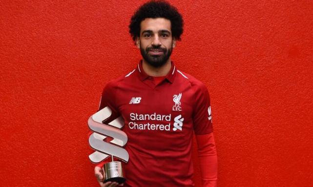 萨拉赫荣膺利物浦10月最佳球员 力压瑞士梅西