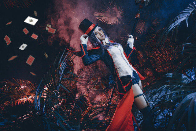 英雄联盟真人cos诡术妖姬 社会名流