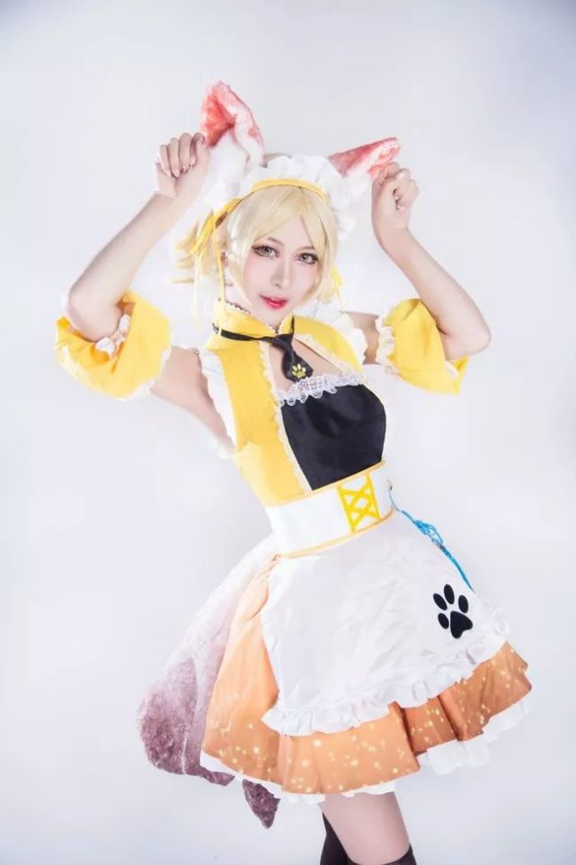 cosplay王者荣耀妲己喵帕斯wx笙笙