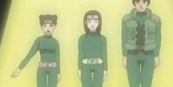 火影忍者:这几位忍者都穿过凯的绿色紧身衣!成为了一代宗师!