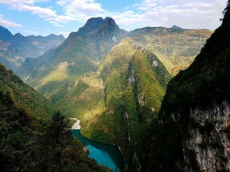 川东有个地方的景色媲美九寨 山高水长 别有一番韵味 腾讯新闻