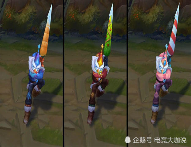 lol:剑圣冰雪节6款炫彩皮肤曝光,冰雪节最酷皮肤?走心了!