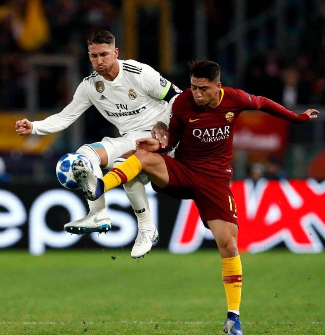 直击-皇马闹场托蒂名人堂仪式 世界杯冠军球员