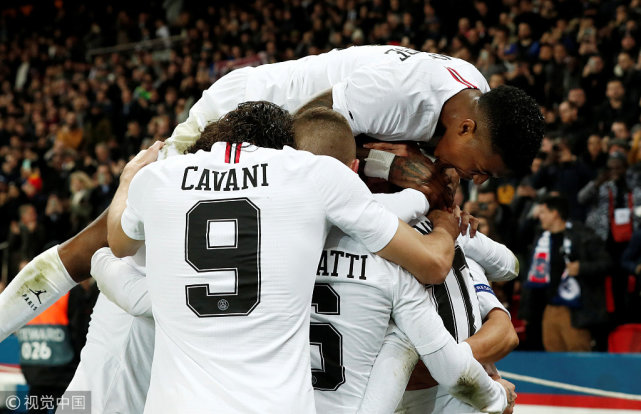 巴黎2-1利物浦握欧冠晋级主动权 飞翼破门内马