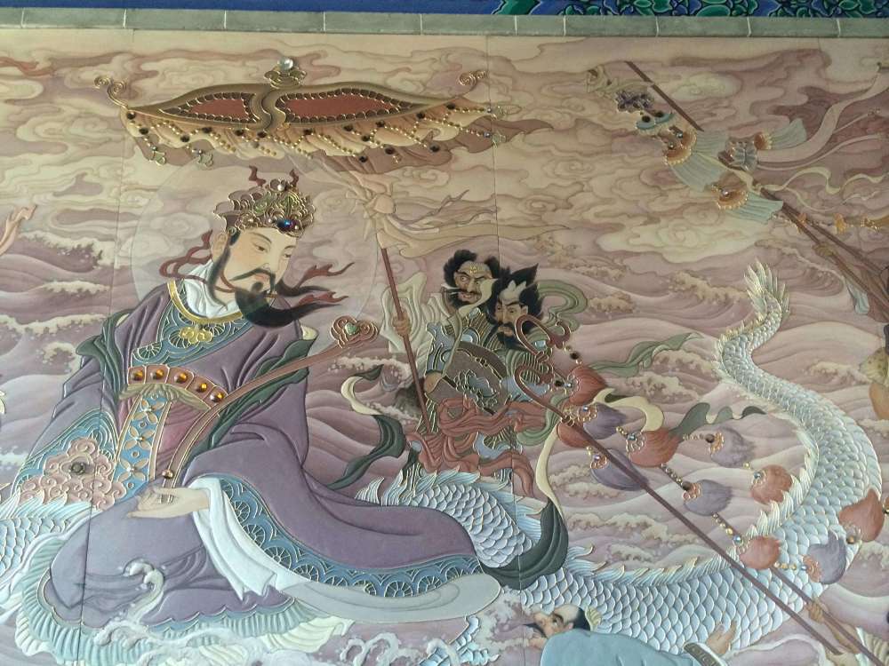 龙王殿壁画图片
