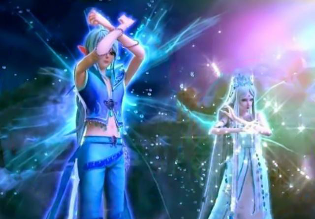 精灵梦叶罗丽:仙子们施展魔法手势很特别,冰公