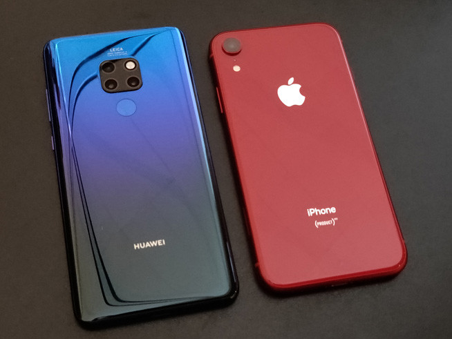 双卡双待不简单 实测华为Mate 20对比iPhone XR
