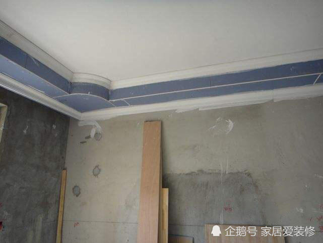 客厅装修只走一圈石膏线,没想到效果这么好,省