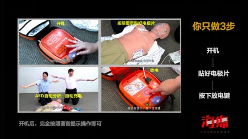 AED（自动体外除颤器）的使用方法