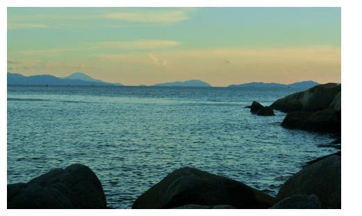 桂山島,是萬山群島開發最完善,居住人口最多的島嶼