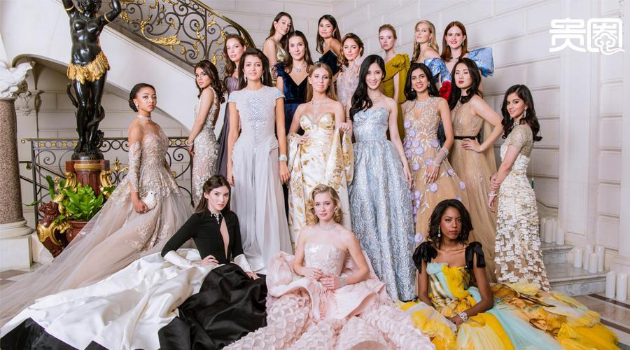 贵圈丨巴黎名媛舞会试装堪比维秘 全世界最顶级的19个名媛齐聚