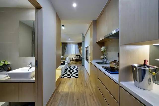 37㎡长条形单身公寓,灵活性超大的小户型设计!