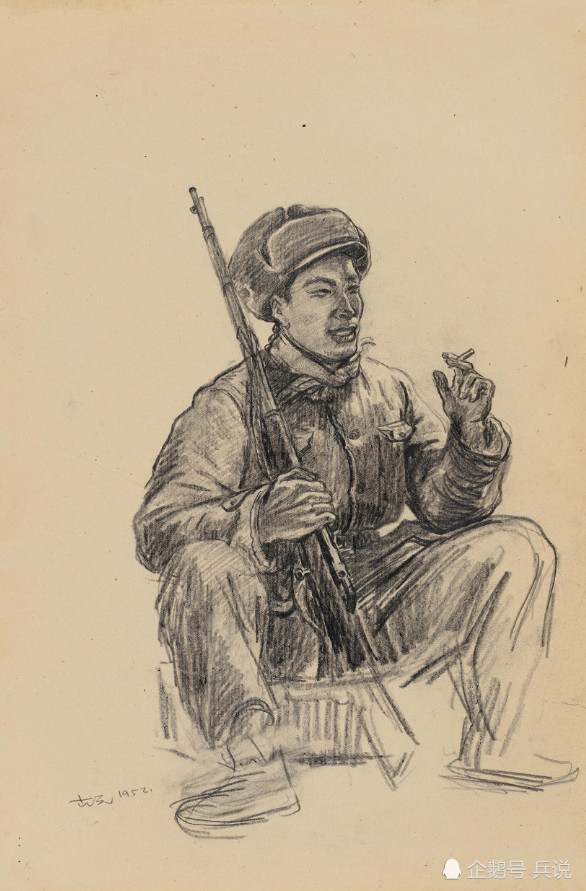 志愿军素描