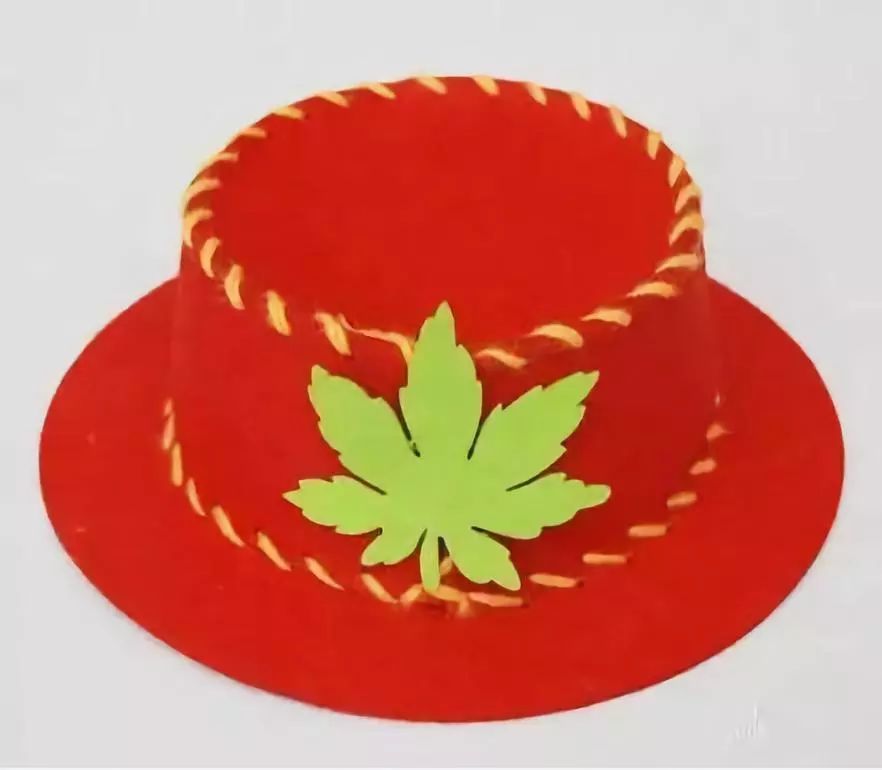 可以做不同颜色的小礼帽哦~ 派对专用帽子