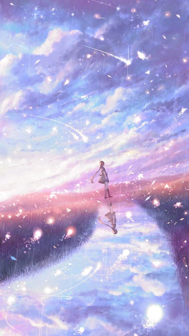 少女梦 星空 壁纸 还记得那年夏天 最灿烂 最寂寞的星空