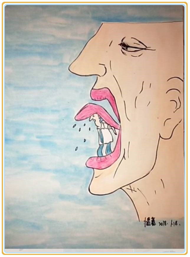 少儿不宜人性图:可悲的年轻人,天使和撒旦掰手腕,巨人口中生存