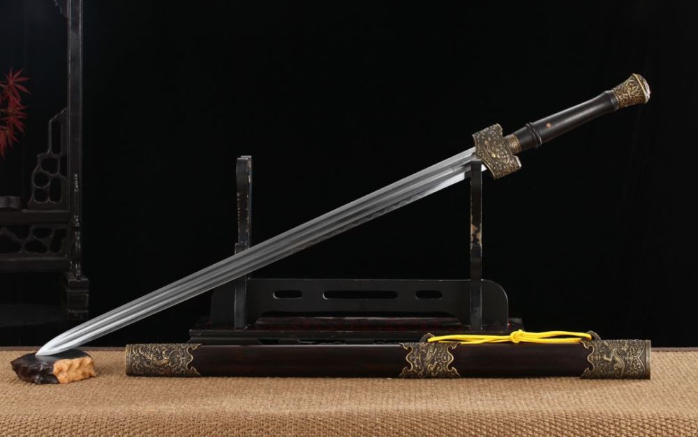 远看近看皆不同这把素雅简单的唐刀让人爱不释手