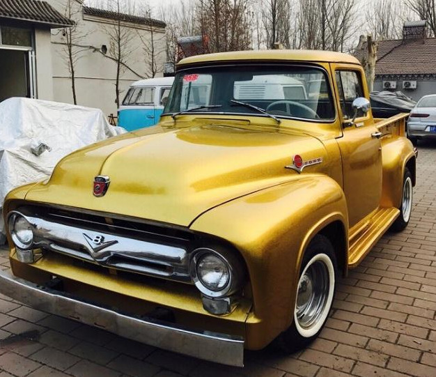 经典老车1956年福特车什么样子这辆老车如今价值300万