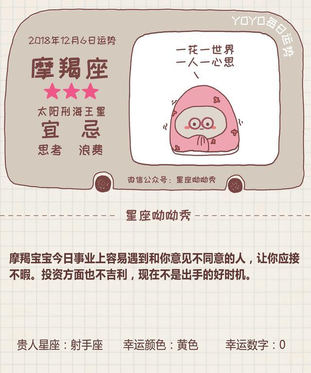 12月6日星座运势 哪些星座今日喜上眉梢 爱情和职场有新机会
