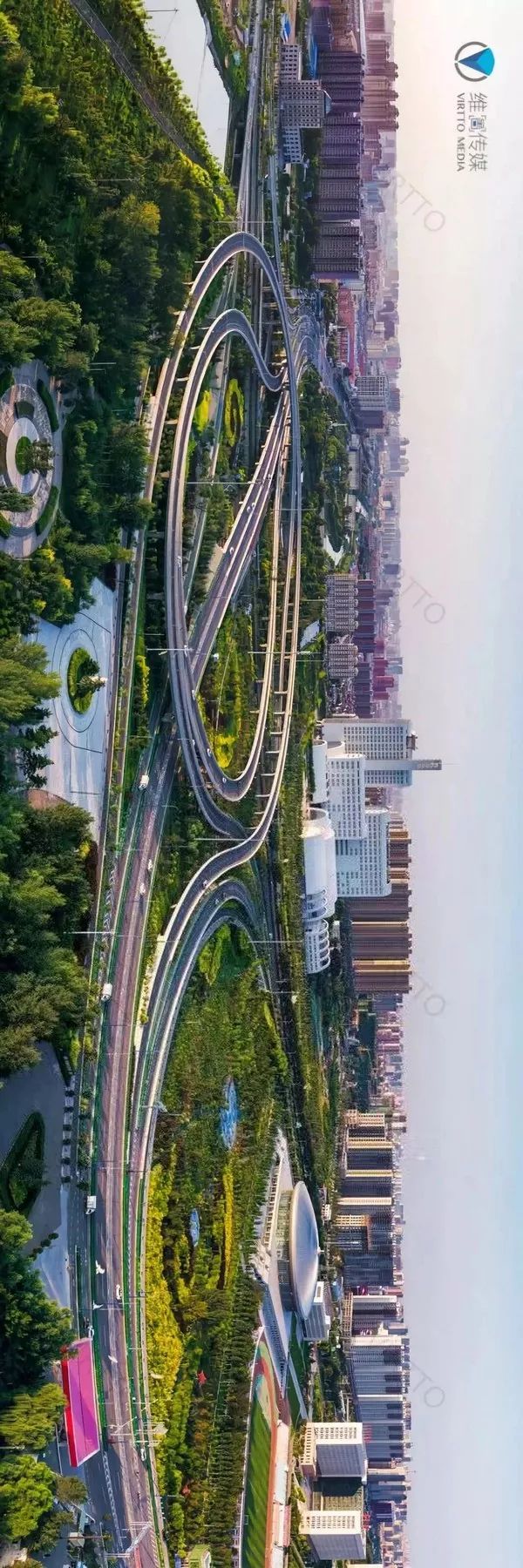 美图俯瞰呼和浩特市