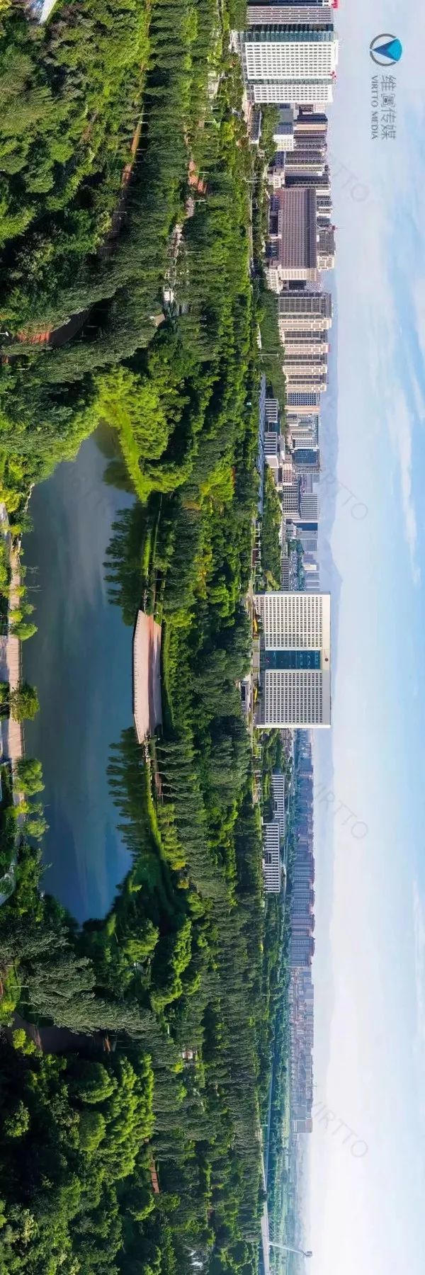 美图俯瞰呼和浩特市