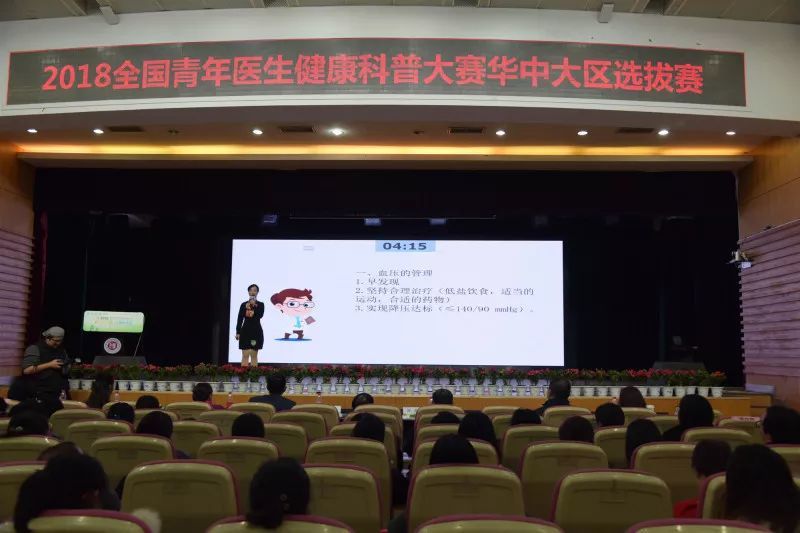 我院周妮娜医生在2018年全国青年医师科普大赛华中赛区获奖