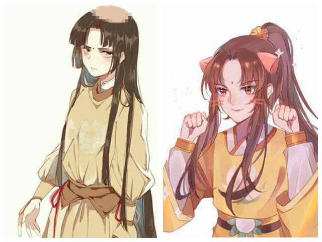 魔道祖师:当众位主角变光头,你还爱这些老公吗?金凌秃的太个性