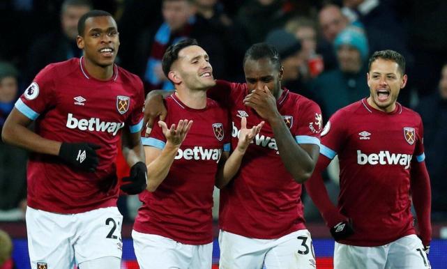 西汉姆vs水晶宫前瞻:伦敦德比战 铁锤帮剑指3连胜