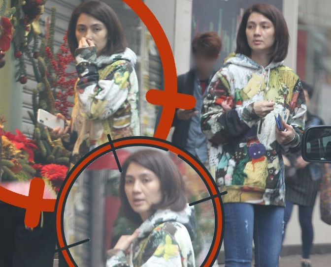 袁咏仪和洪欣少了老公孩子陪伴 两人各自逛街