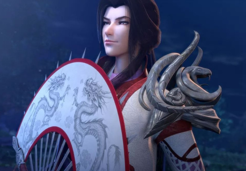 楼满风《墓王之王》的男主角之一,相貌嘛,自小是被母亲当做女孩来养
