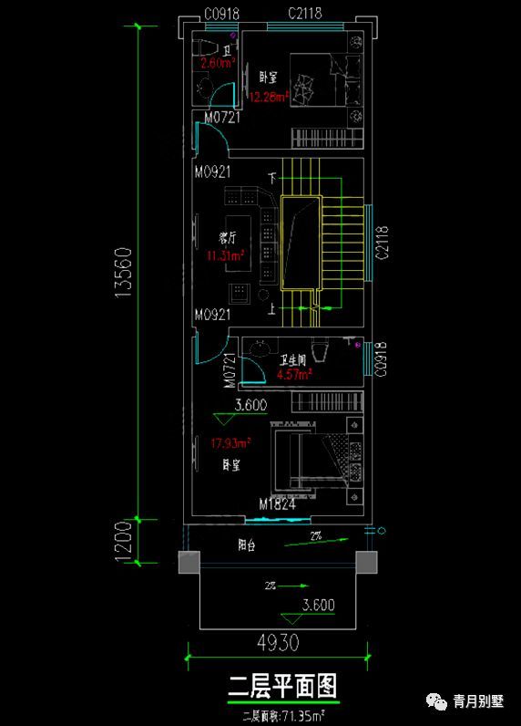 93米×14.76米四层小别墅,小面宽自建房照样漂亮