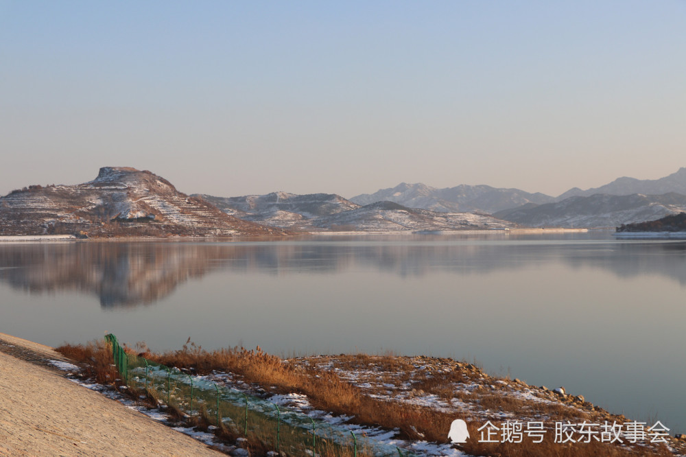组图:烟台市区第一大水库,门楼水库的冬季风光