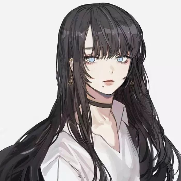 2020年最新超好看的二次元霸气动漫女生头像动感迷人的漂亮女生