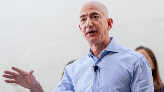 亚马逊创始人兼首席执行官杰夫·贝索斯(Jeff Bezos)