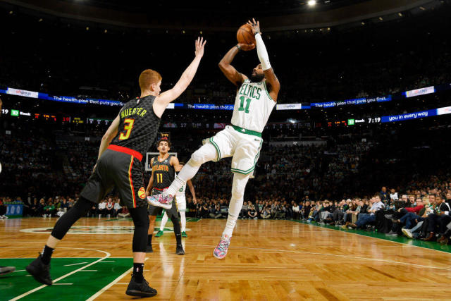 组图老鹰不敌凯尔特人林书豪复出欧文漂移后仰跳投