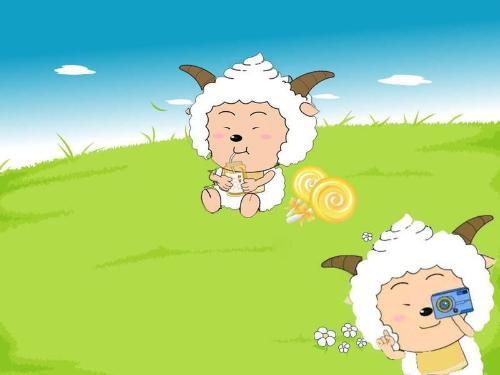 喜羊羊比赛跑步赢了奔羊羊赢了猎豹竟然输给了羊村的他